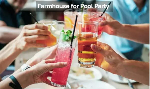 Farmhouse for Pool Party